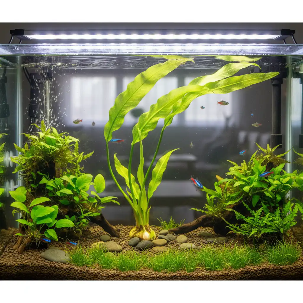 Aponogeton: Cultivo Simplificado para Aquários Plantados Deslumbrantes
