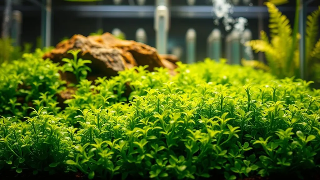 7 Estratégias Essenciais: Acelere o Crescimento da Hemianthus em Aquários Plantados