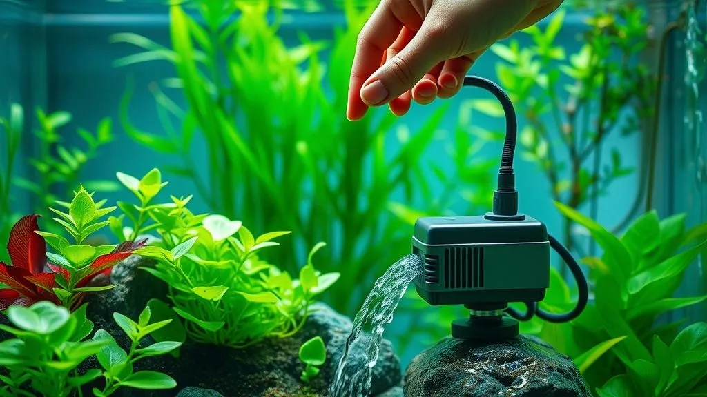 Circulação Zero Algas: 7 Ajustes Essenciais da Bomba para Aquários Plantados