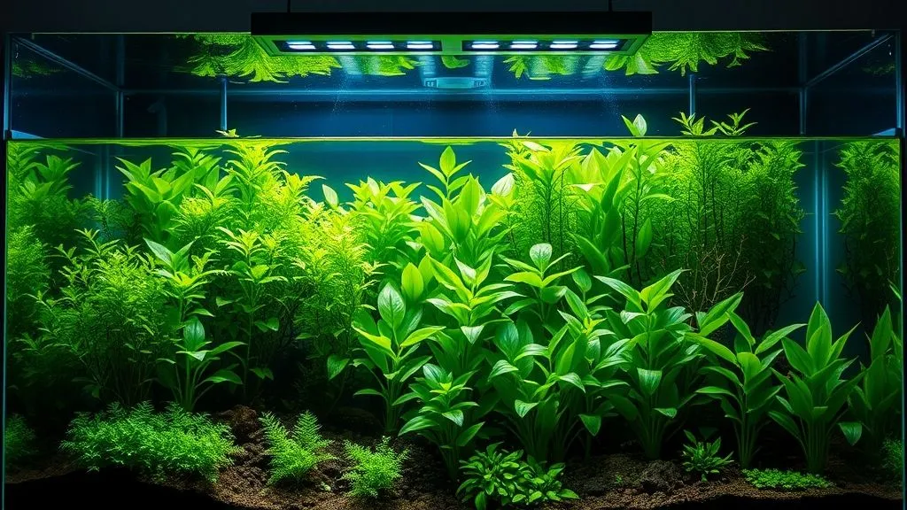 LEDs em Plantados: 5 Estratégias para Harmonia Visual e Aquário Sem Algas