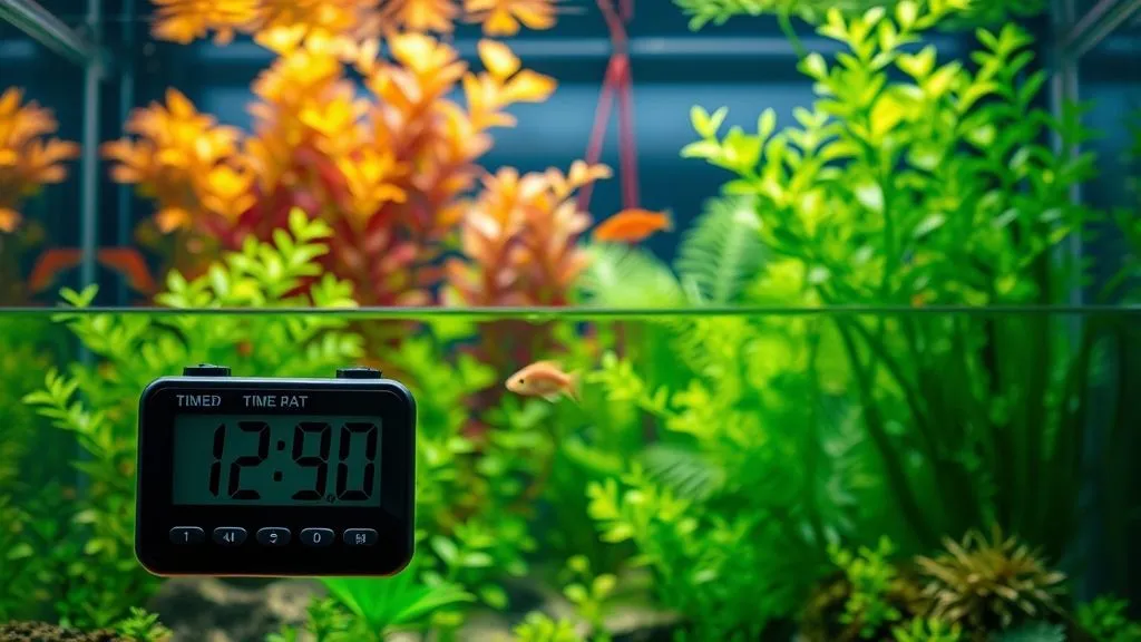 5 Ajustes Essenciais no Timer para Eliminar Algas em Aquários Plantados