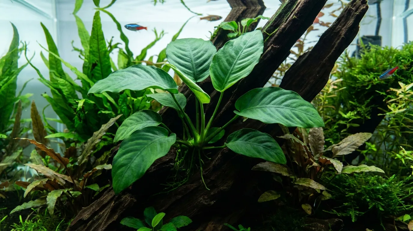 Anubias Impecáveis: Guia Definitivo Contra Algas Marrons no Aquário