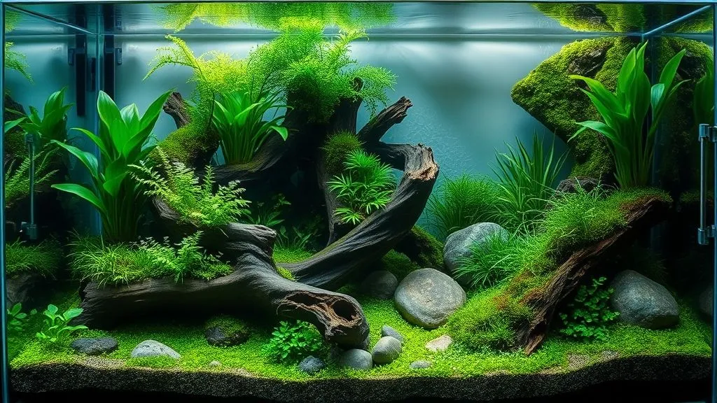 7 Segredos para um Aquário Temático Plantado Realista: Adeus ao Artificial!