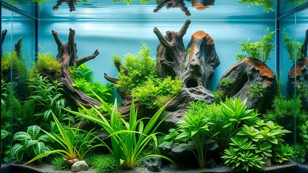 Fundo 3D em Aquários Plantados: 7 Táticas para Manter a Profundidade Visual