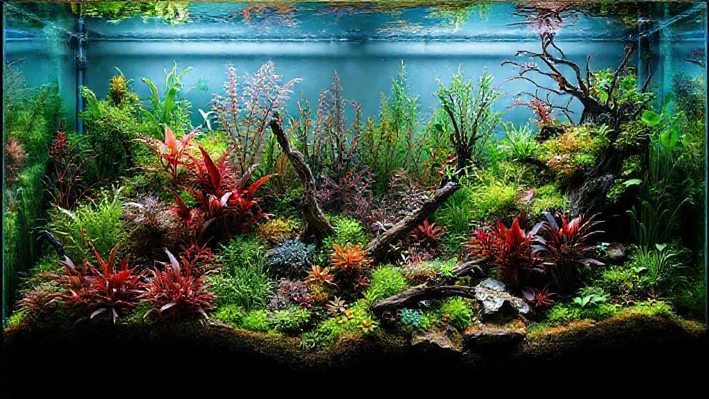 5 Pilares Essenciais: Harmonia Duradoura em Aquascapes Plantados Complexos