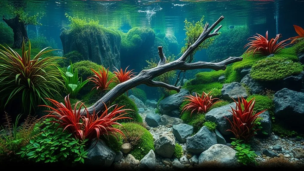 7 Pilares Essenciais: Layout Aquascape Criativo de Alto Impacto Revelado