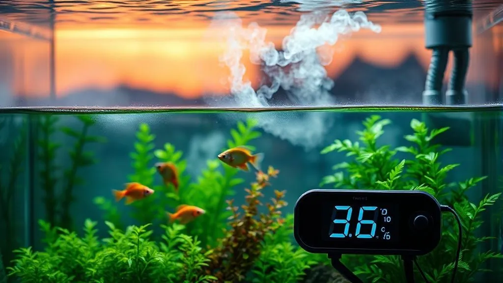 5 Estratégias Comprovadas para Estabilizar Oscilações Térmicas Noturnas em Aquários Plantados