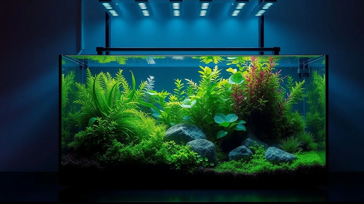 Algas Peteca? Descubra Como o LED Controla e Salva Seu Aquário Plantado!