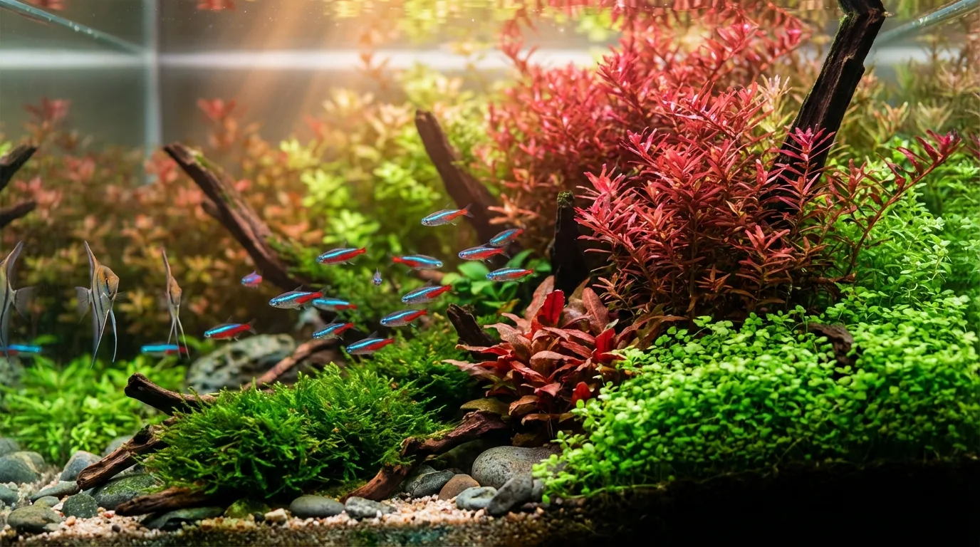 Filtragem Biológica Turbinada: Plantas Exigentes no Aquário Plantado