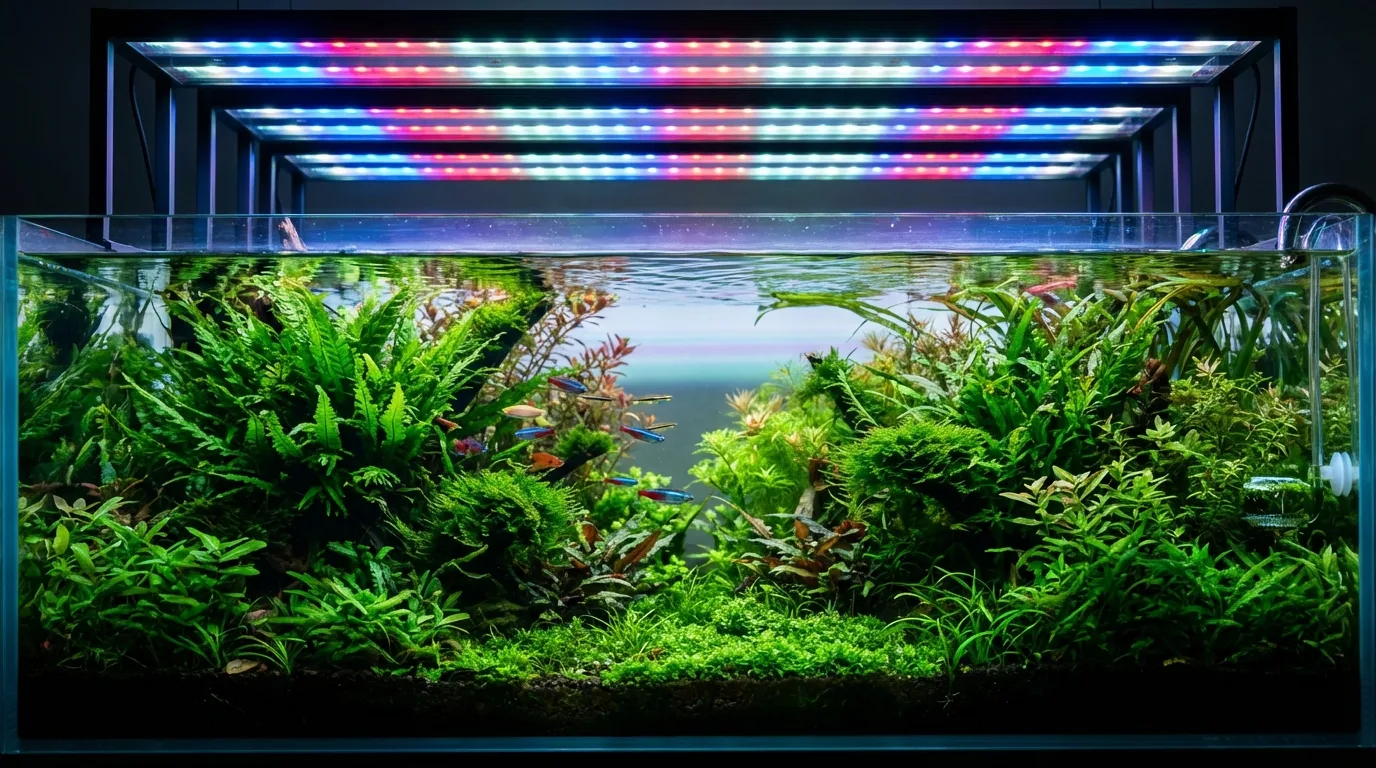 Guia Definitivo: A Cor da Luz Perfeita Para Suas Plantas Aquáticas