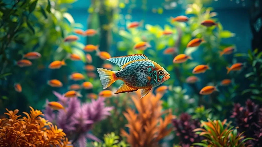 Gourami Perseguindo Peixes? 7 Passos para a Paz no Aquário Plantado