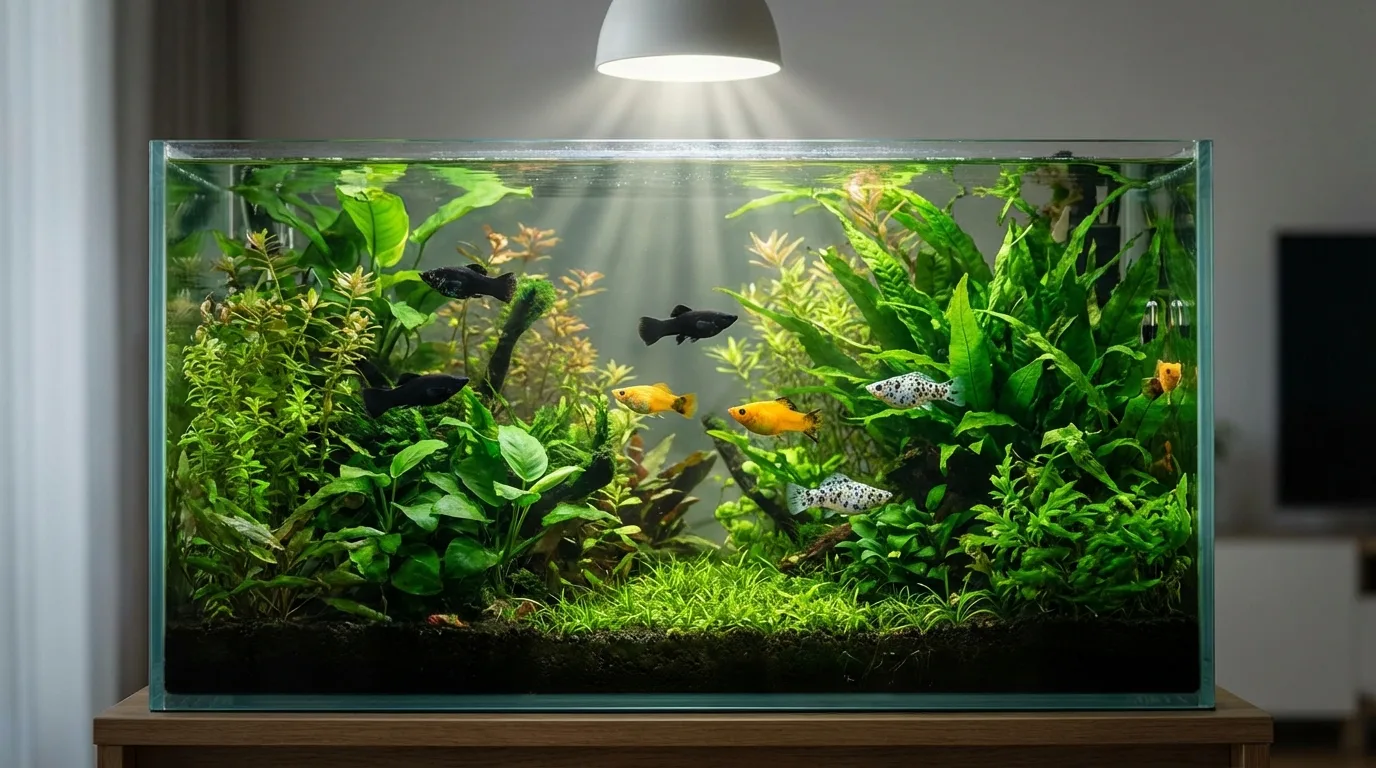 Molinésias e Plantas: Como Proteger Seu Aquário Plantado!