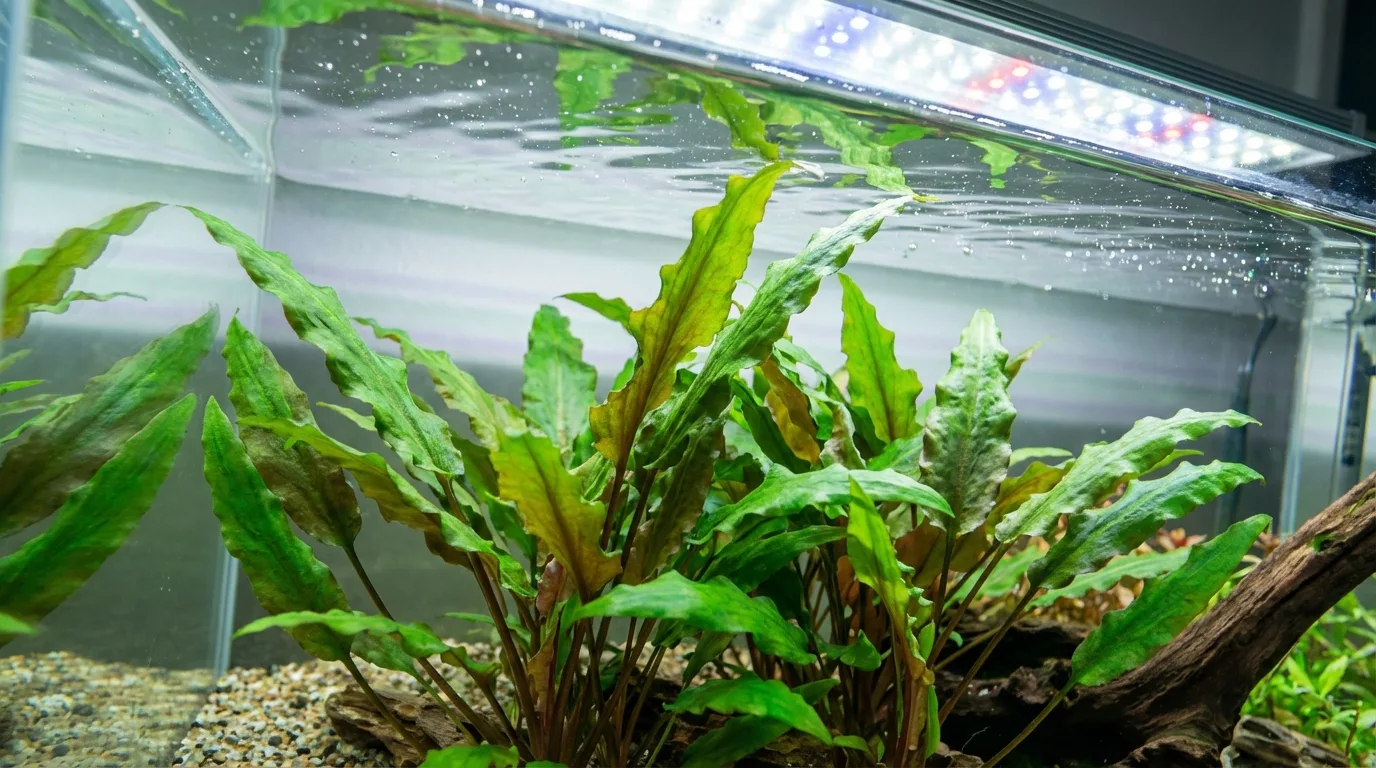 Como acelerar o crescimento de cryptocoryne em aquario plantado